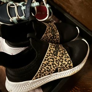 Leopard adidas shoes